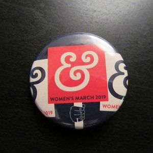 NEW Collectible 1.5" 2019 Women's March Button Pin